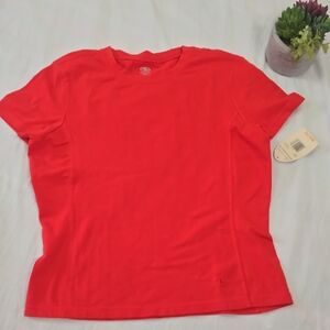 Athletic Works Women’s Short Sleeve Tee - Red